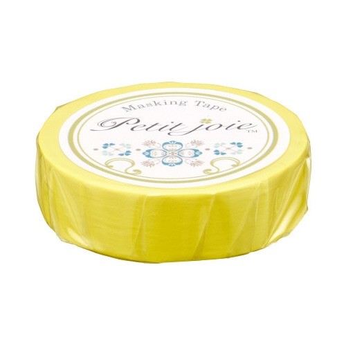 マスキングテープ　イエロー