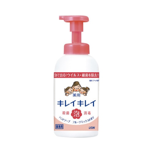 キレイキレイ薬用泡ハンドフルーツ本体５５０ｍｌ×６
