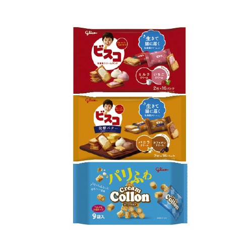 ビスコ・クリームコロン３種アソート※