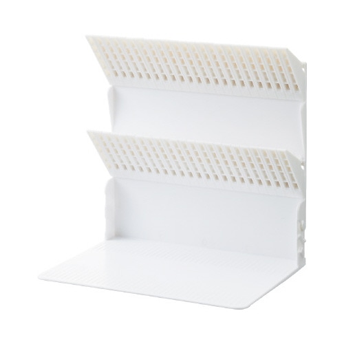 １冊でも倒れないブックスタンド　Ａ４　白　８枚