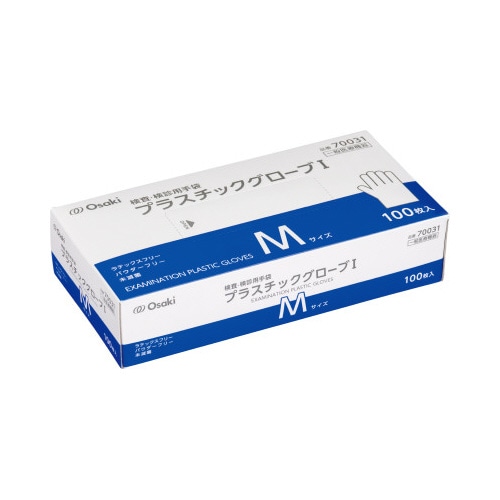プラスチックグローブ　Ｉ　Ｍ　１００枚入