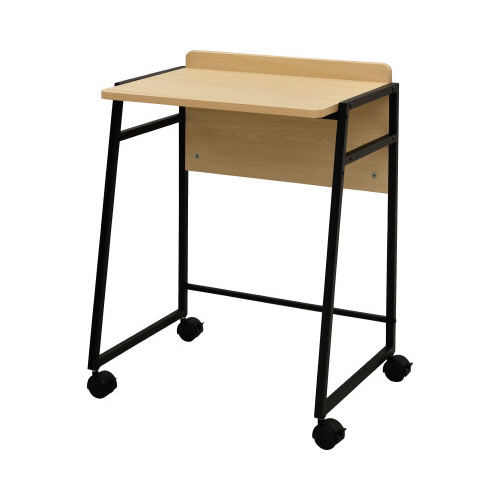 リル　２ＷＡＹキャスターデスク　ナチュラルウッド