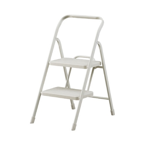 折りたたみステップ２段　ニュアンスグレー