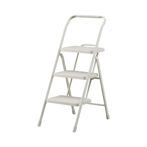 折りたたみステップ３段　ニュアンスグレー