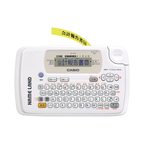 カシオ　ネームランド本体　ＫＬ－Ｐ５０ＷＥ