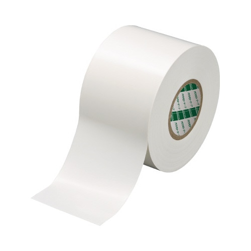 ビニールテープ　白　１２巻