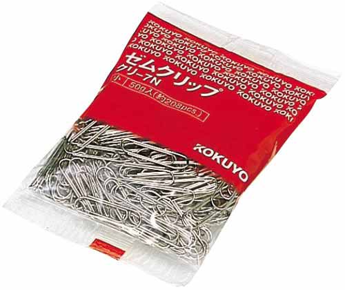 ゼムクリップ　小２３ｍｍ　約２０８本入