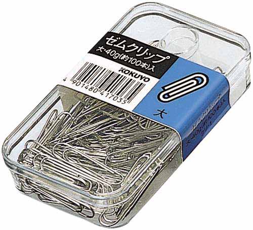 ゼムクリップ　大２８ｍｍ　約１００本入