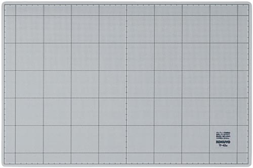 カッティングマット（両面仕様）　グレー