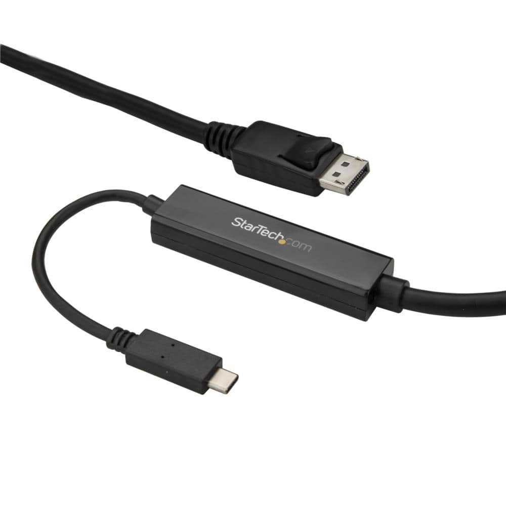 3m USB-C - DisplayPortケーブル 4K/60Hz ブラック Thunderbolt 3 互換 USB Type-Cビデオアダプタ　保証期間： 3年間