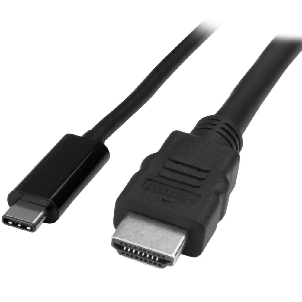 USB-C - HDMI変換アダプタケーブル 1m 4K/30Hz 入力:USB Type-C(オス) - 出力:HDMI(オス)　保証期間： 3年間