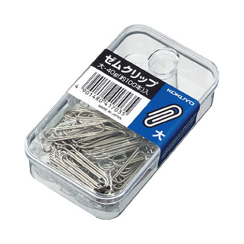 ゼムクリップ　大２８ｍｍ　約１００本入Ｘ３