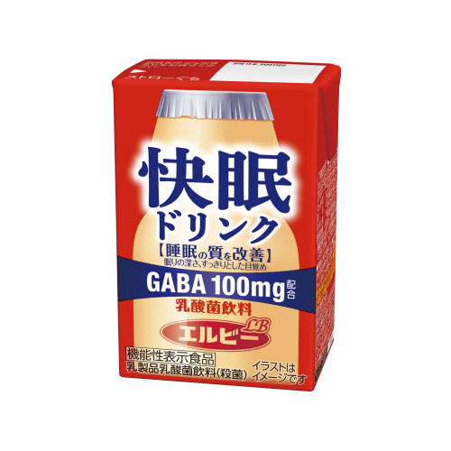 快眠ドリンク　乳酸菌飲料　１２５ｍｌ　２４本※