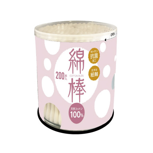 紙軸白綿棒２００本入×５個
