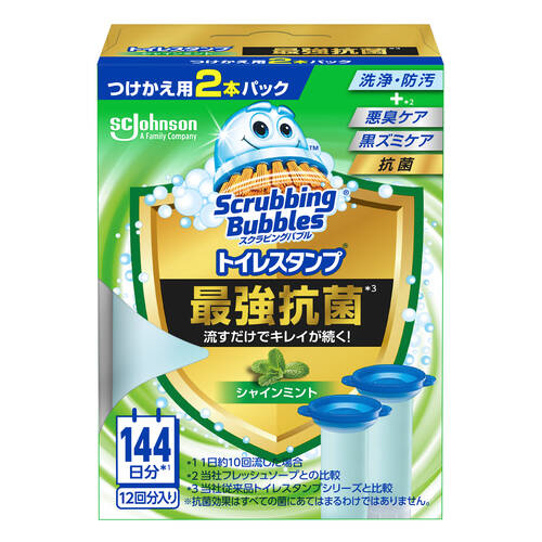 ＳＢ　トイレスタンプ　最強抗菌　Ｓミント付替×１２