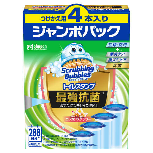 ＳＢ　トイレスタンプ　最強抗菌　Ｅフラワー付替×６