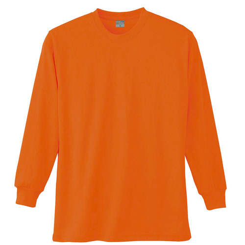 長袖Ｔシャツ　Ｋ９００９　１２　オレンジ　Ｌ