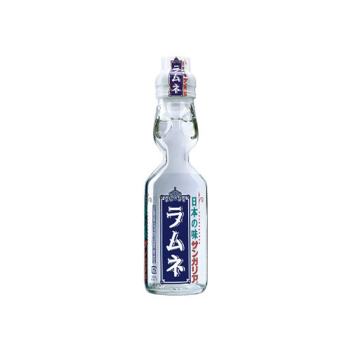 サンガリア　日本の味ラムネ瓶　２００ｍｌ　３０本※