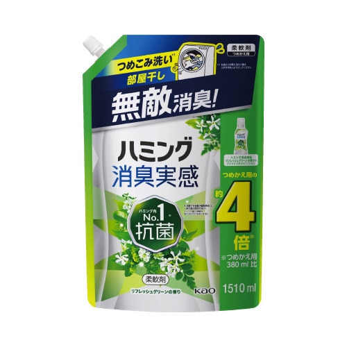 ハミング消臭実感リフレッシュグリーン替１５１０ｍｌ