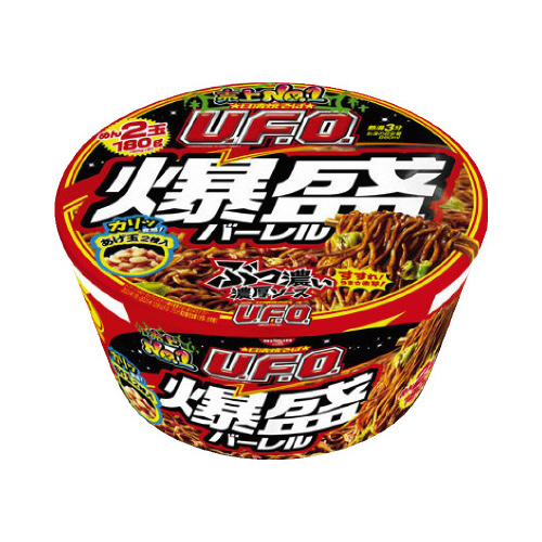 日清焼そばＵ．Ｆ．Ｏ．爆盛バーレル　６食※