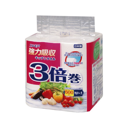 エルモアキッチン３倍巻４Ｒ３枚重１５０カット×１２
