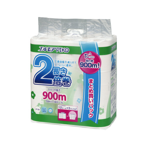 エルモア　ピコ２倍巻　１８Ｒ　ダブル　５０ｍ×４