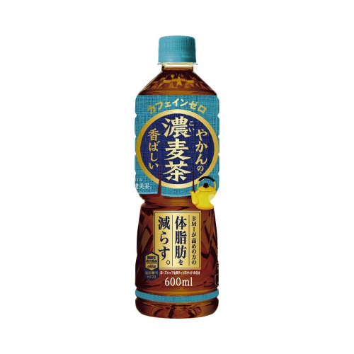 やかんの濃麦茶ｆｒｏｍ爽健美茶　６００ｍｌ　２４本※