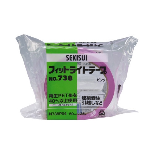 フィットライトテープＮｏ．７３８　ピンク　５巻
