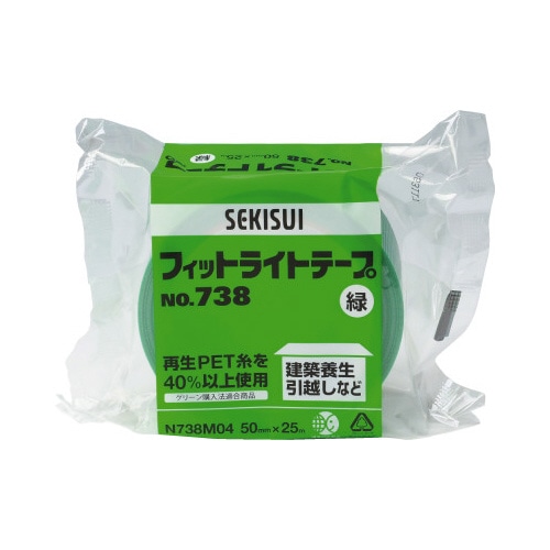 フィットライトテープ　Ｎｏ．７３８　半透明　５巻