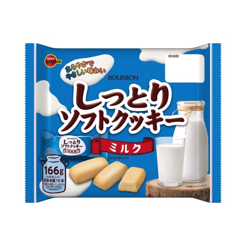 しっとりソフトクッキーミルク　１６６ｇ×３※