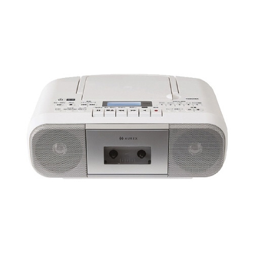 コンパクト形ＣＤラジオカセットレコーダー　シルバー