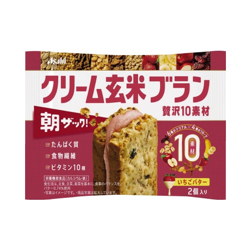 クリーム玄米ブラン　贅沢素材いちごバター　６パック※