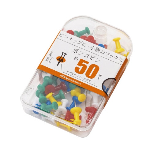 ボンゴピン　５色ミックス　約５０本入
