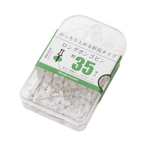 ボンゴピンロング　透明　約３５本入