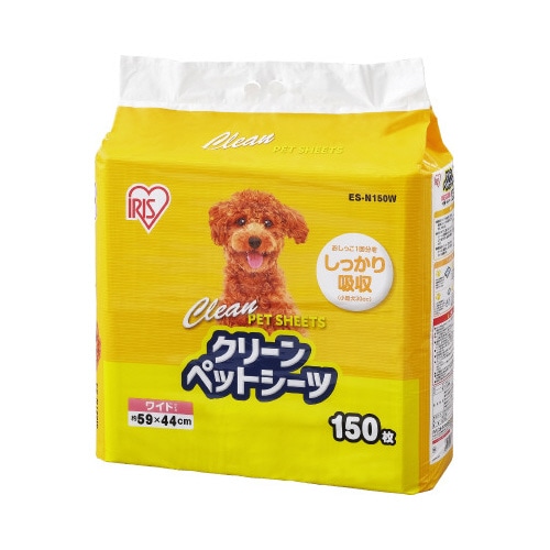 クリーンペットシーツ　ワイド１５０枚Ｘ４