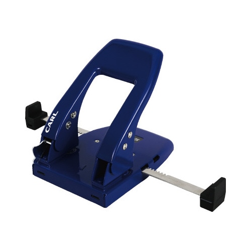 ２穴パンチ　４５枚穿孔　ブルー