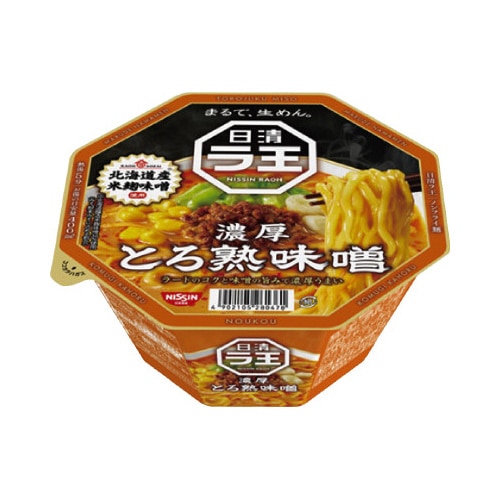 日清ラ王　とろ熟味噌　１２個入※