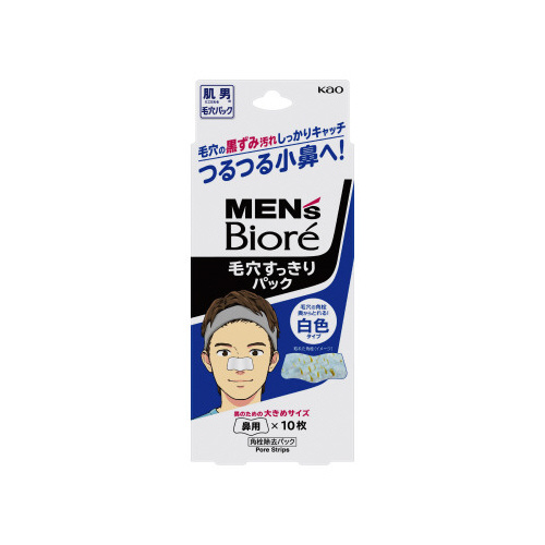 メンズビオレ毛穴すっきりパック白色タイプ１０枚×６