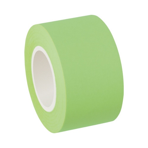 強粘着ロール付箋　詰替２５ｍｍ緑２巻入×１０