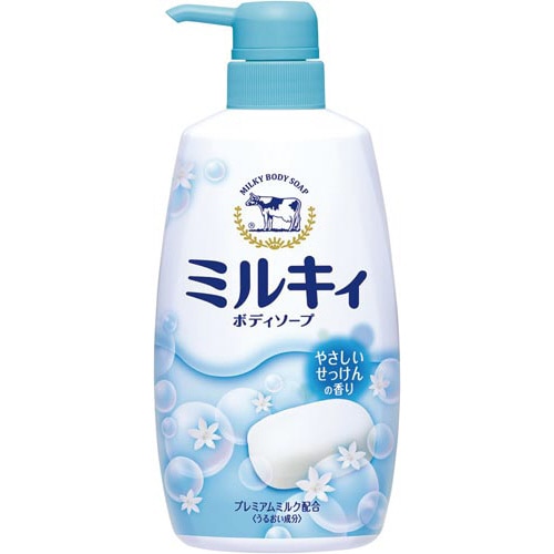 ミルキィボディソープせっけんの香り　本体５００ｍｌ