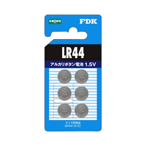 アルカリボタン電池　ＬＲ４４（６Ｂ）ＦＤ