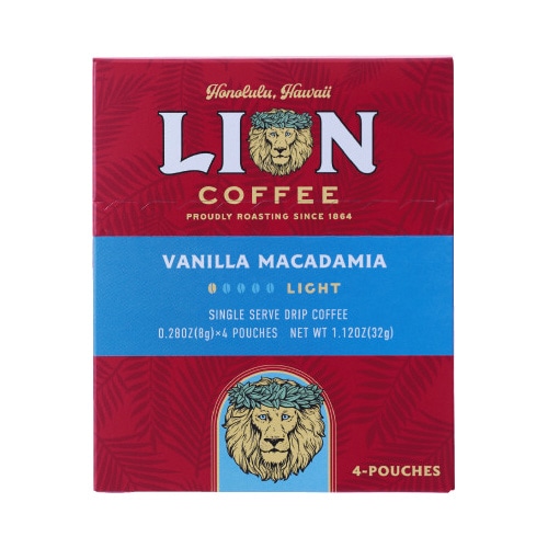 ライオンコーヒー　バニラマカダミア　４Ｐ×３※