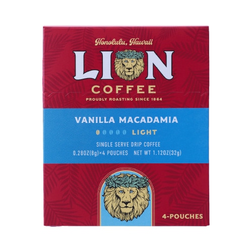 ライオンコーヒー　バニラマカダミア　４Ｐ×６※