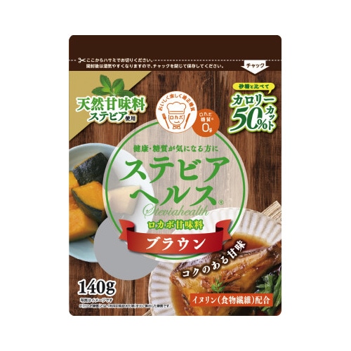 ステビアヘルス　ブラウン１４０ｇ※
