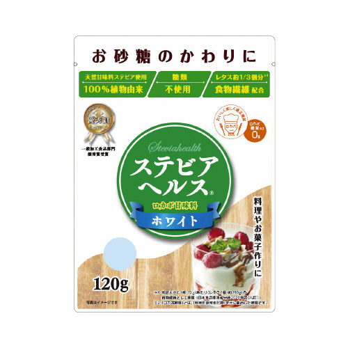 ステビアヘルス　ホワイトミニ１２０ｇ×３６※