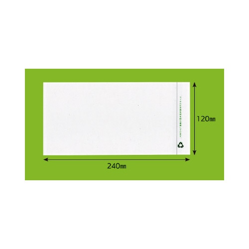 完全密封再生透明　長４　１２０×２４０　１００枚