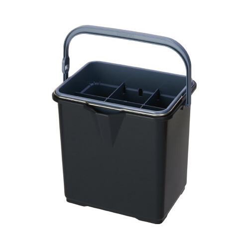 仕切付きバケツ２　グレー