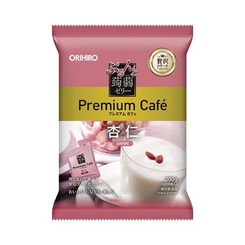 ぷるんと蒟蒻ゼリー　プレミアム杏仁１０個※