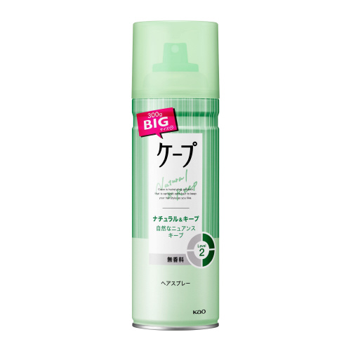 ケープナチュラル＆キープ無香料３００ｇヘアスプ×６