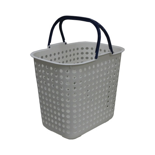 ドットバスケット深型ホワイト